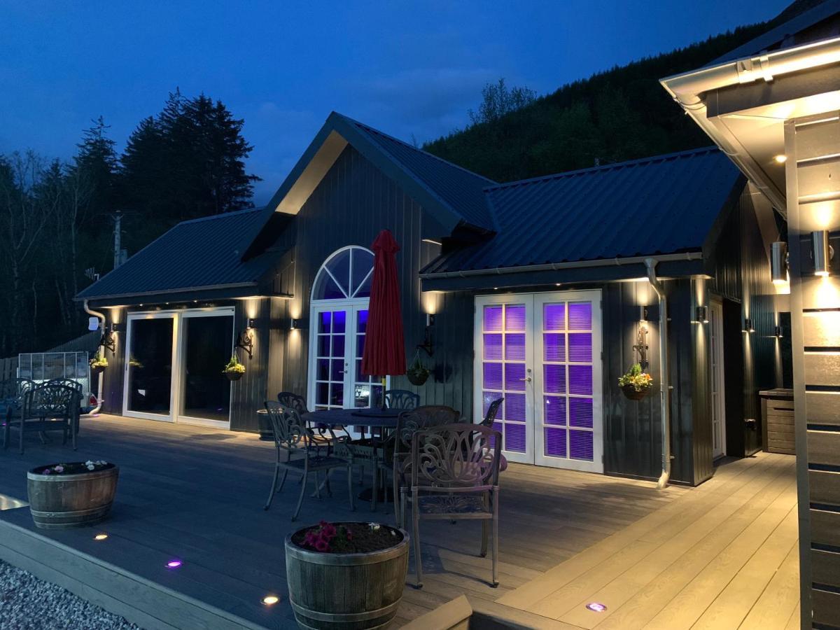 Little Fox Lodge Luxury Hideaway With Hot Tub Glencoe Near Fortwilliam (Adults Only) Eksteriør bilde